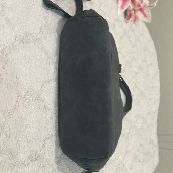 Free People - Charcoal Deep Gray 2-Way Handbag - Picture 7 of 16